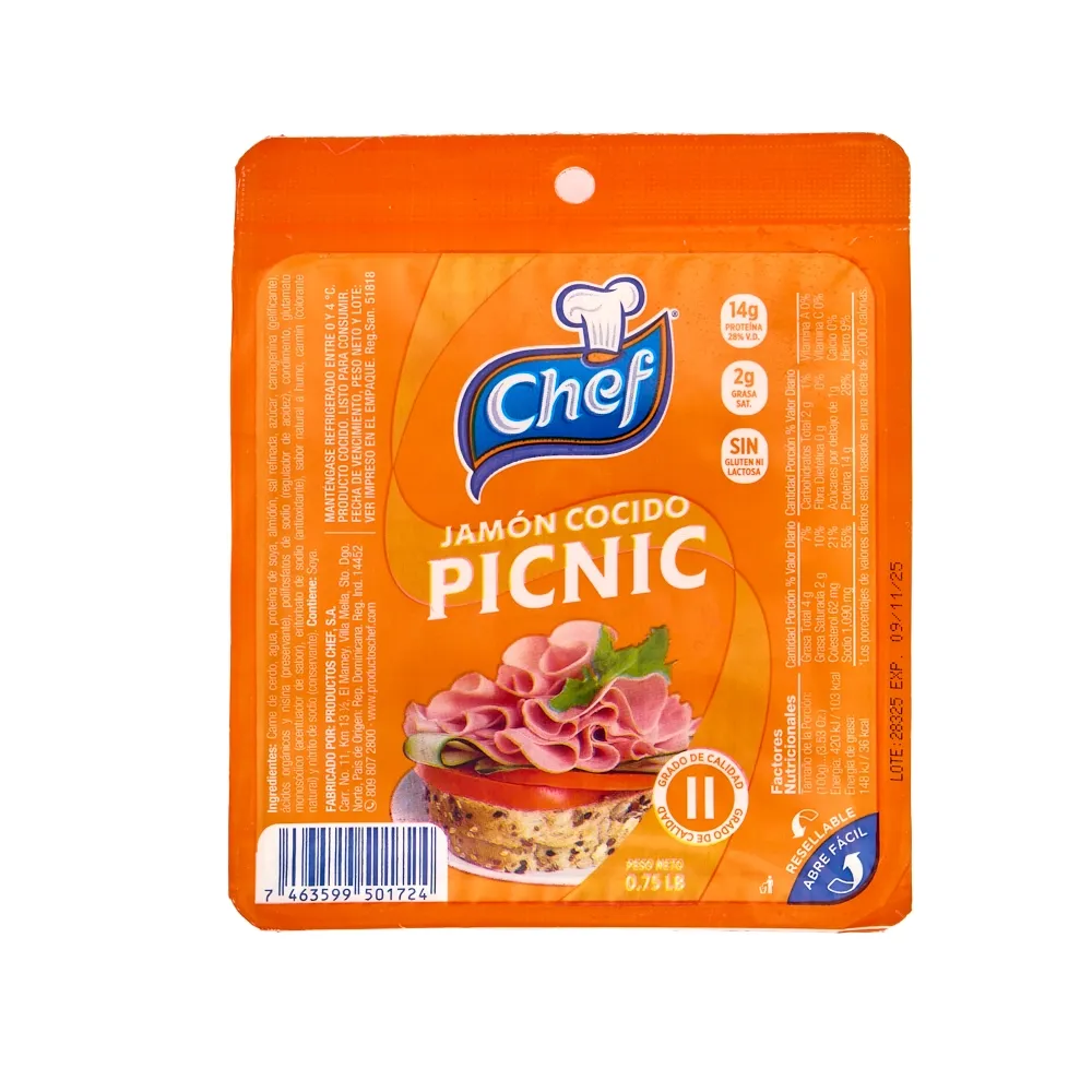 Jamon Cocido Chef Picnic 0.75