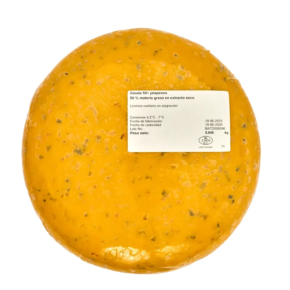 Queso Muhlenhof Gouda Rued Jalapeno Lb