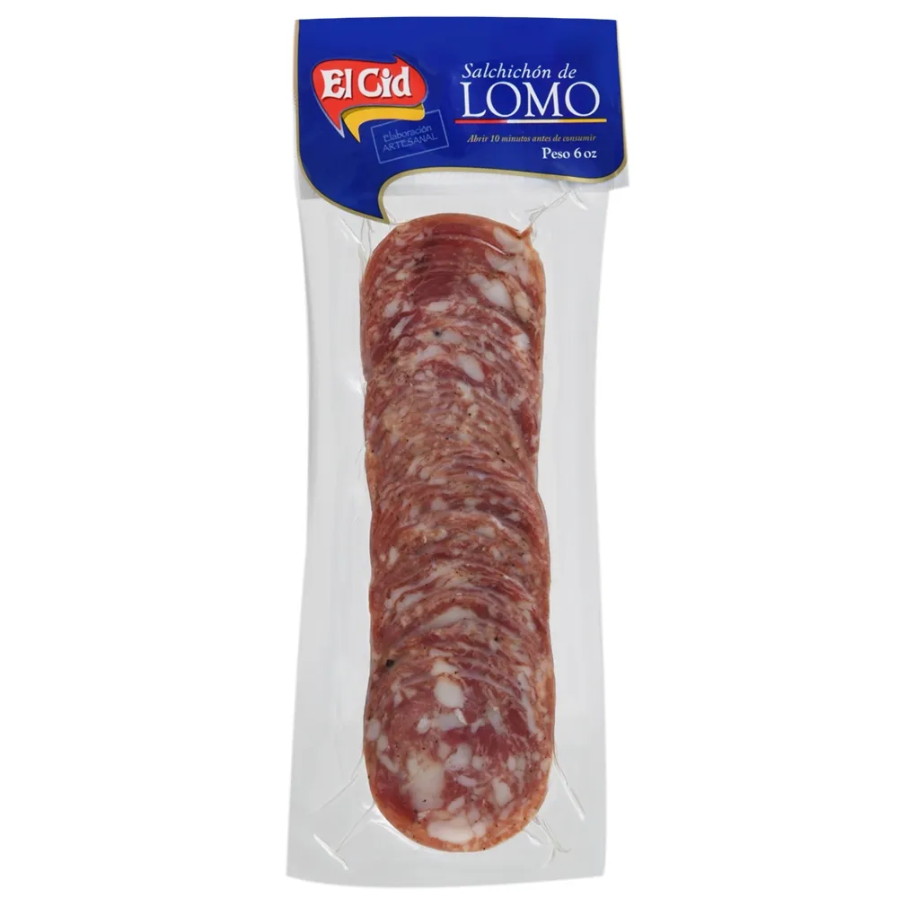 Salchichon Lomo El Cid Reb 6 Oz