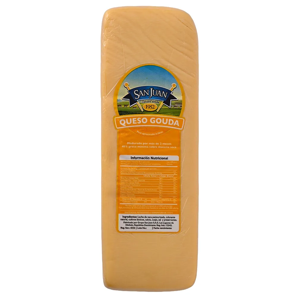 Queso Gouda San Juan Lb