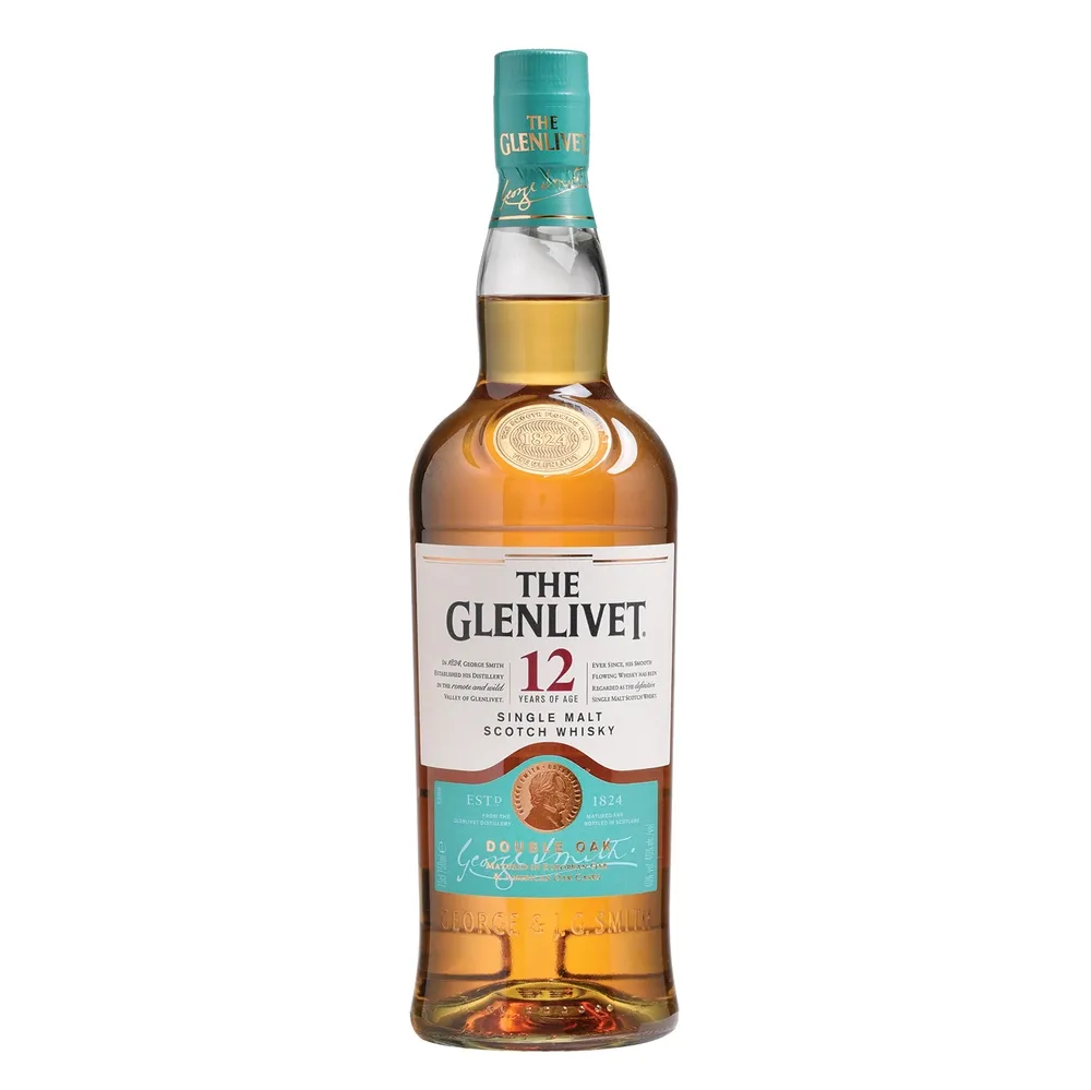 Whisky The Glenlivet 12 Años 0.75 Lt