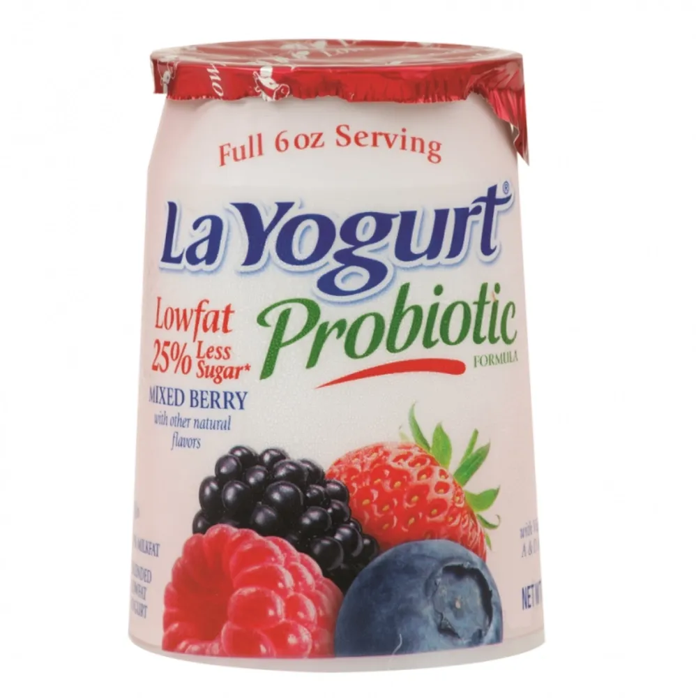 Yogurt La Yogurt Original Mixed Berry 6 Oz