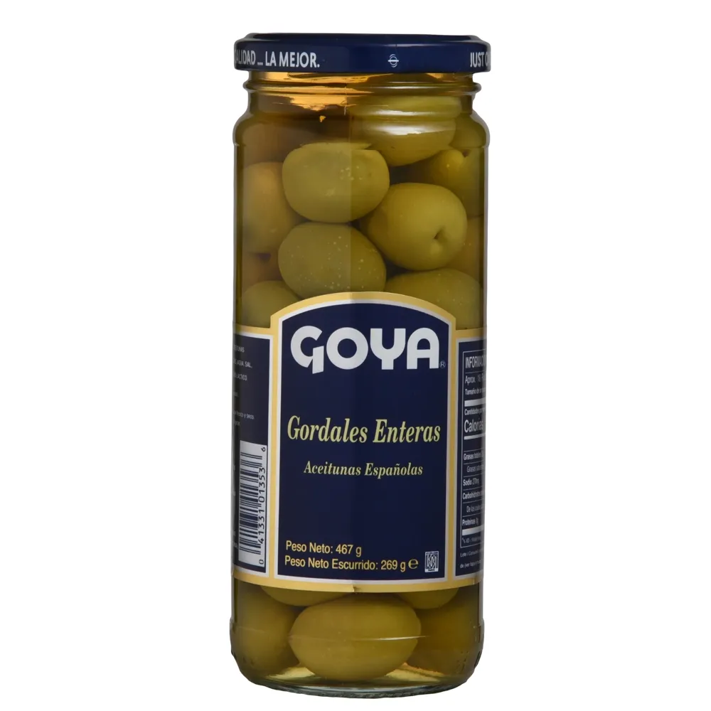 Aceitunas Gordales Enteras Hueso Goya  9.05