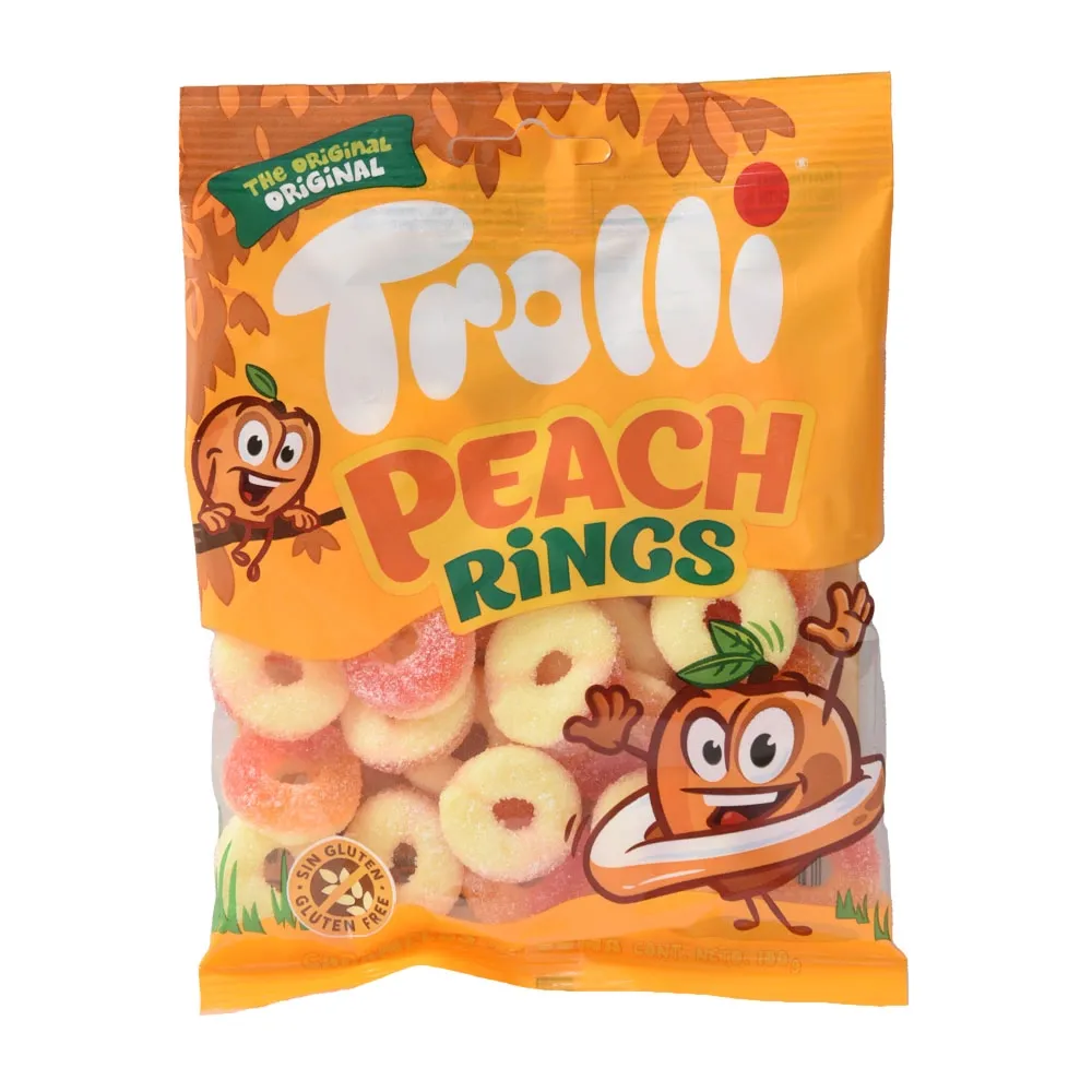 Gomitas Trolli Peachies 3.53 Oz