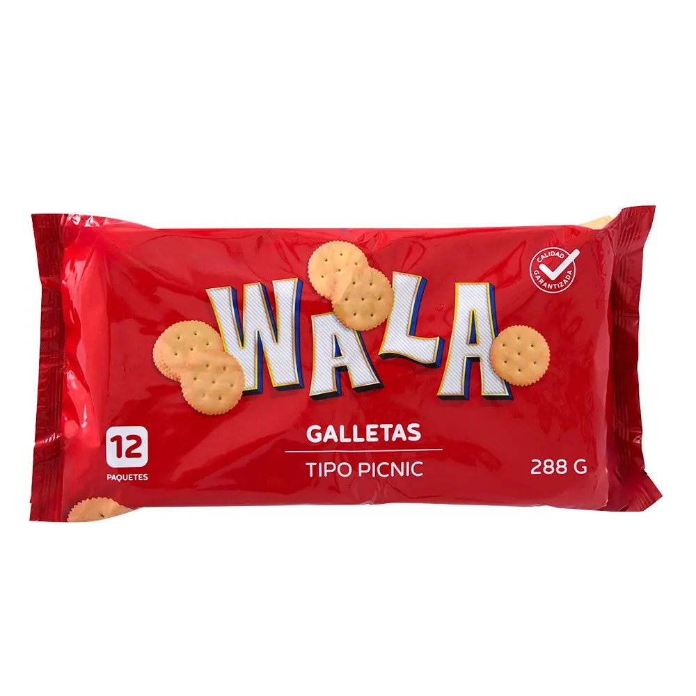 Galleta Picnic Wala 12/1 288 G