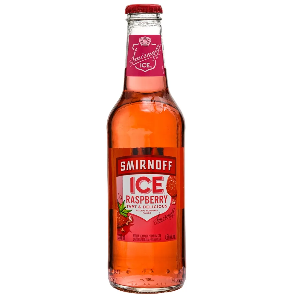 Cerveza Raspberry Smirnoff Ice 330 Ml.