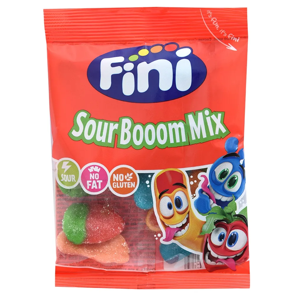 Gomitas Fini Sour Booom Mix 90 Gr