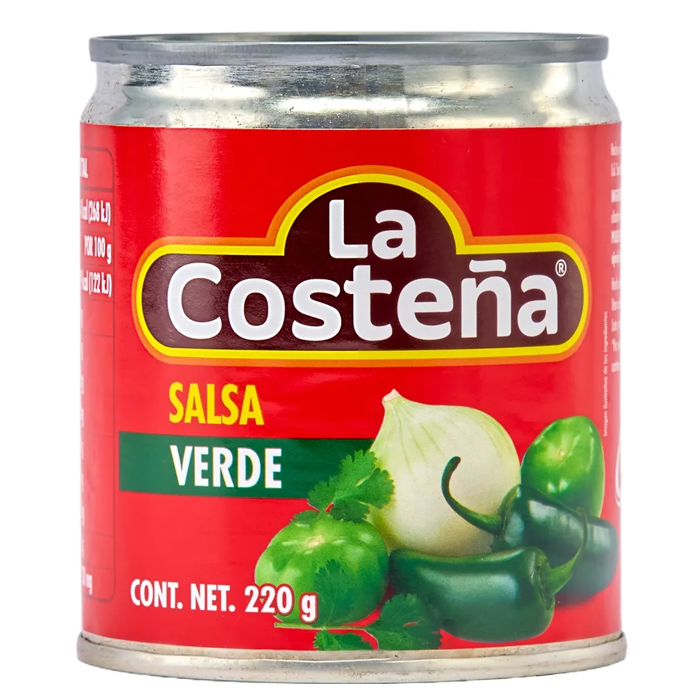 Salsa La Costeña Mex Verde 220 Gr