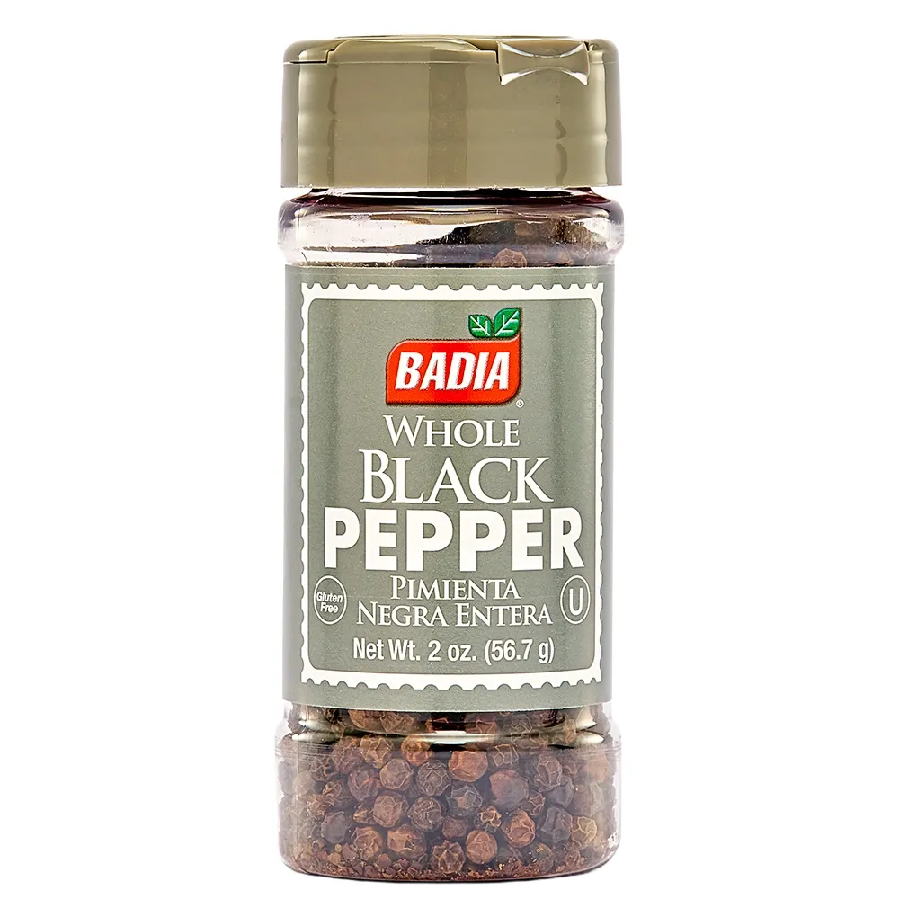 Pimienta Negra Entera Badia 2 Oz