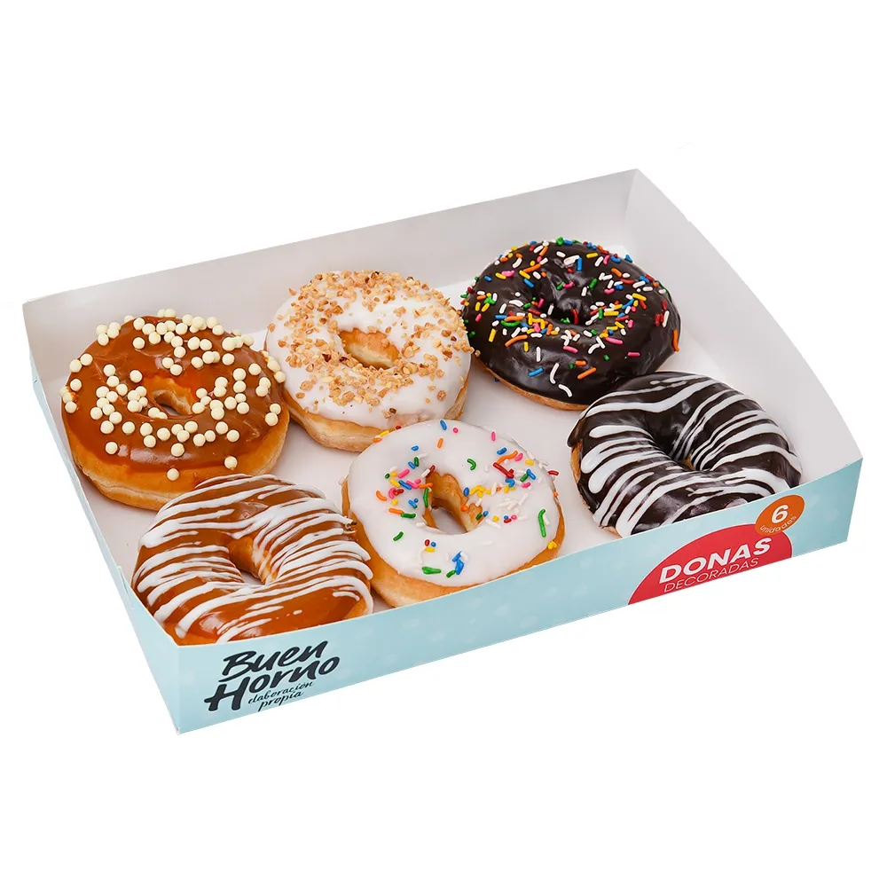 Donas Decoradas Buenhorno Mix 6/1
