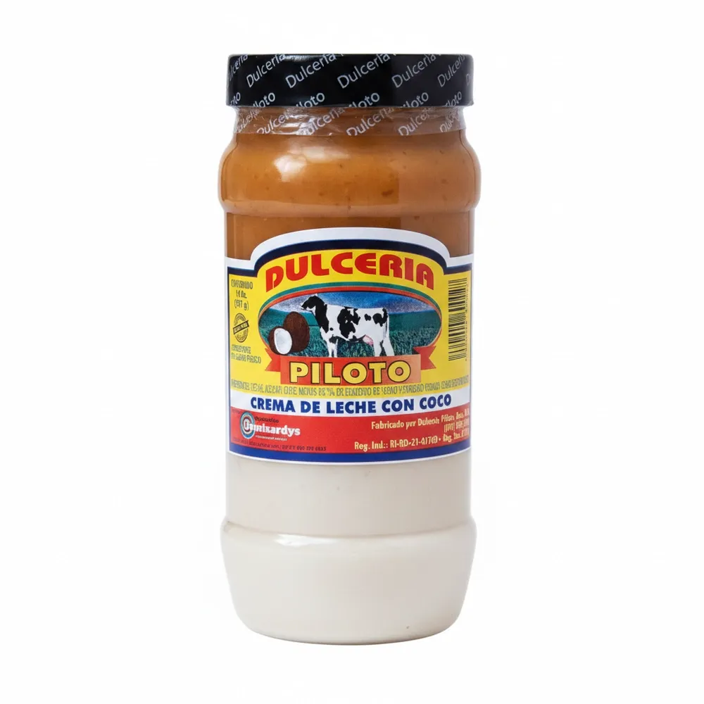 Dulce Piloto Crema Leche Coco 14 Oz