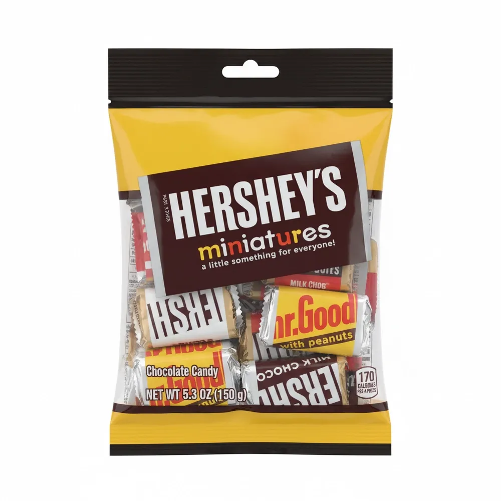 Chocolate Hersheys Miniatures 4.84 Oz