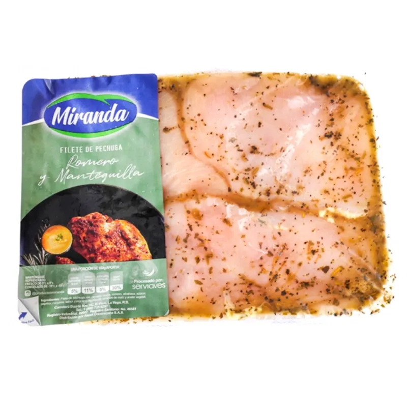 Filete Pehuga Miranda Romero Y Mantequilla Lb