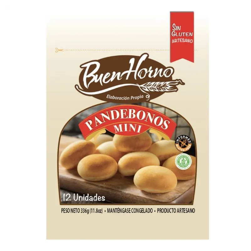 Pan De Bonos Buenhorno Mini Congelado 12 Uds.