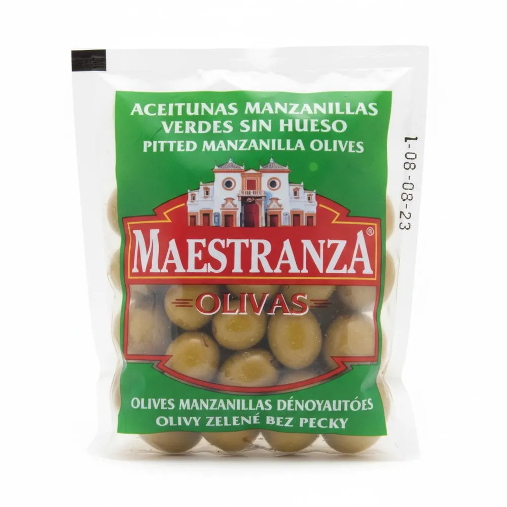 Aceituna Maestranza Manzanilla Pimienta 180 Gr