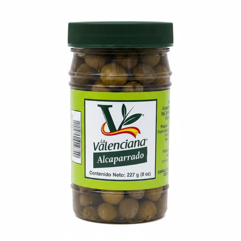 Alcaparrado Sin Pimiento Valenciana 8 Oz