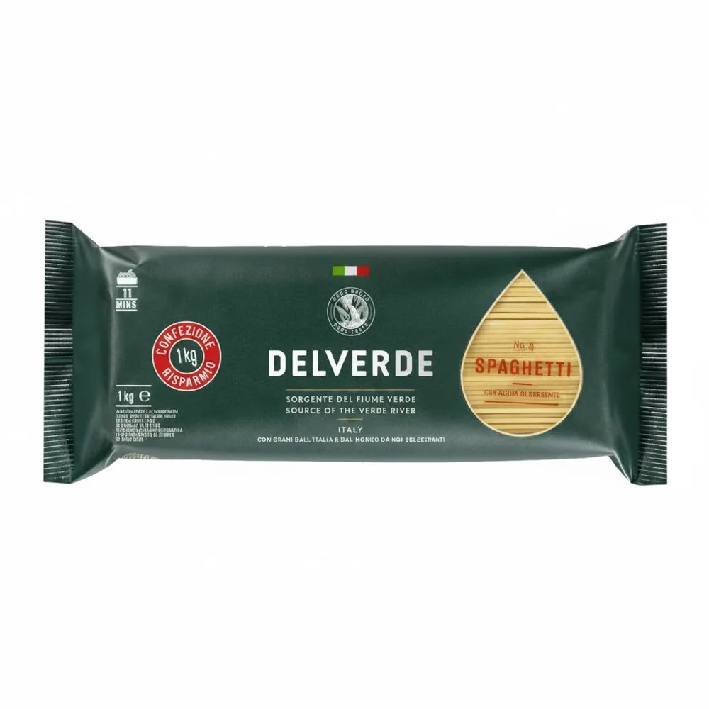 Pasta Spaghetti Delverde  Br No4  500 Gr