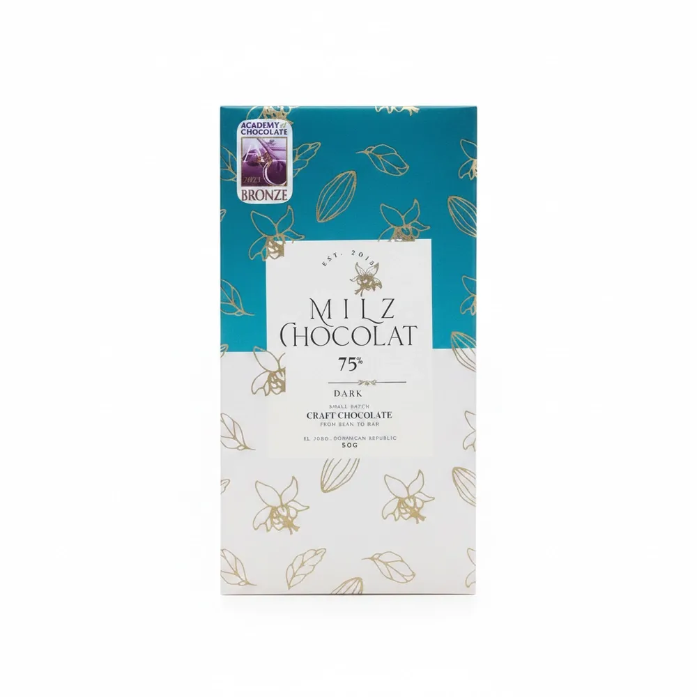 Chocolate Milz 75% Dark Barra 50G