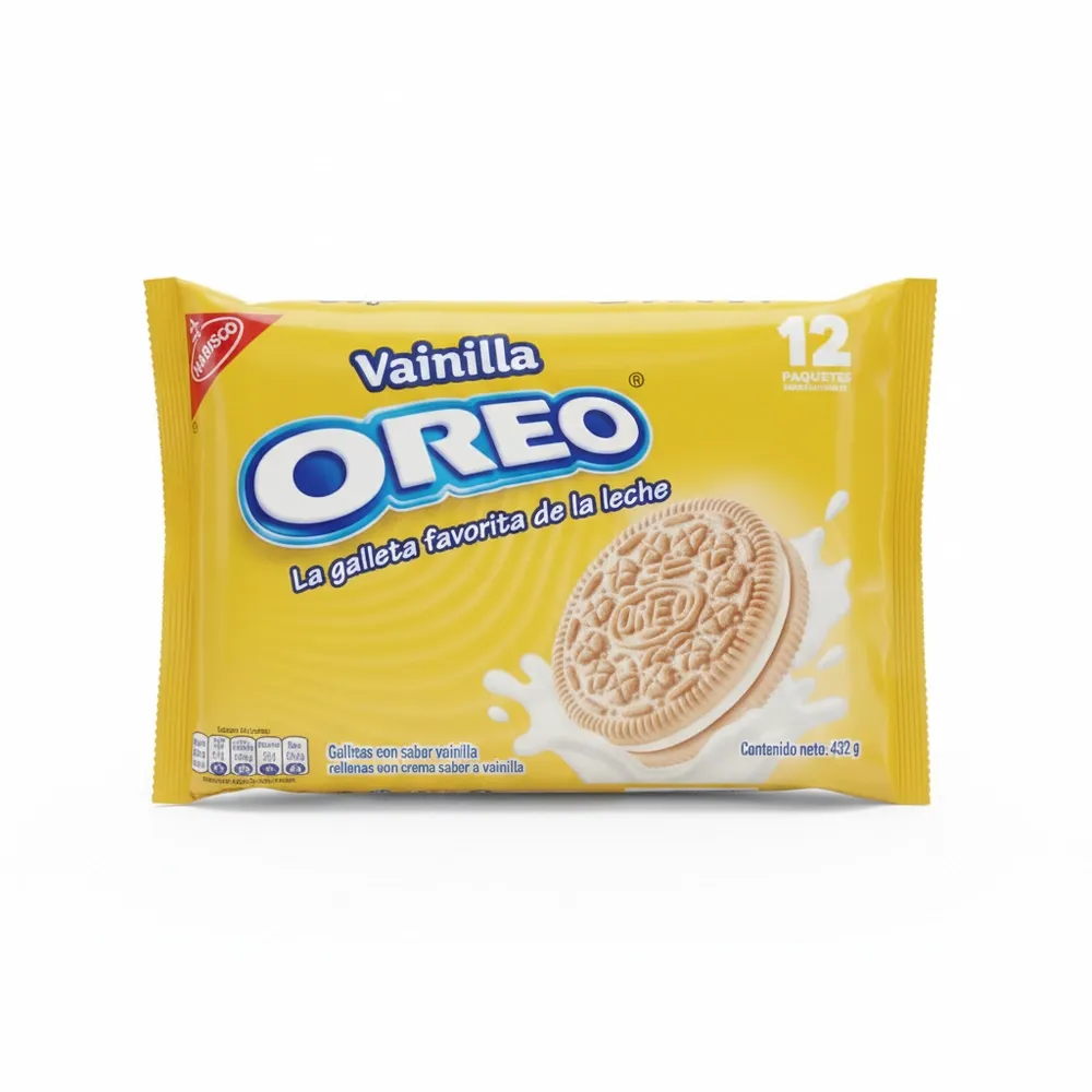 Galleta Golden Vainilla Oreo 6 Pack 216G
