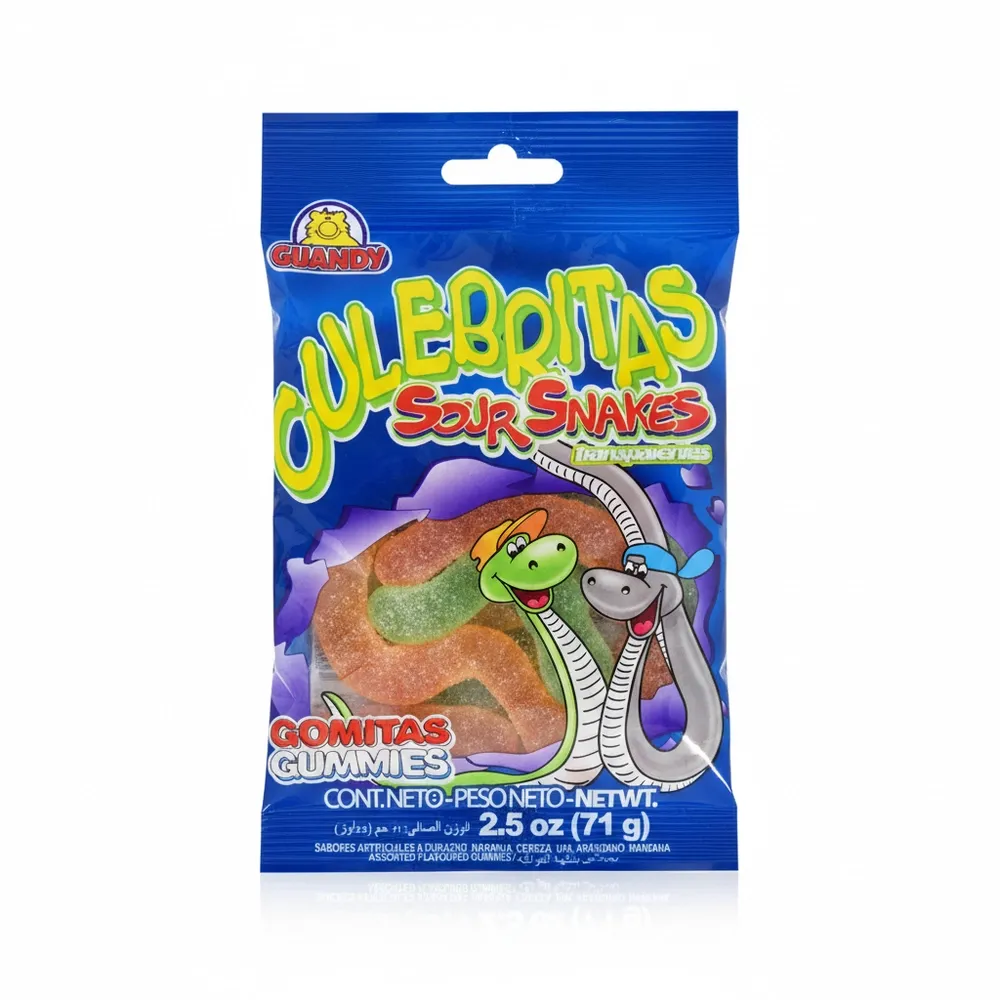 Gomitas Culebritas Bat Aci Guandy 71 Gr