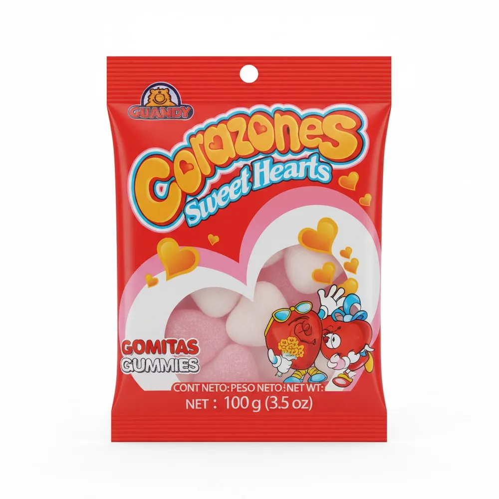 Gomitas Corazones Guandy 71 Gr