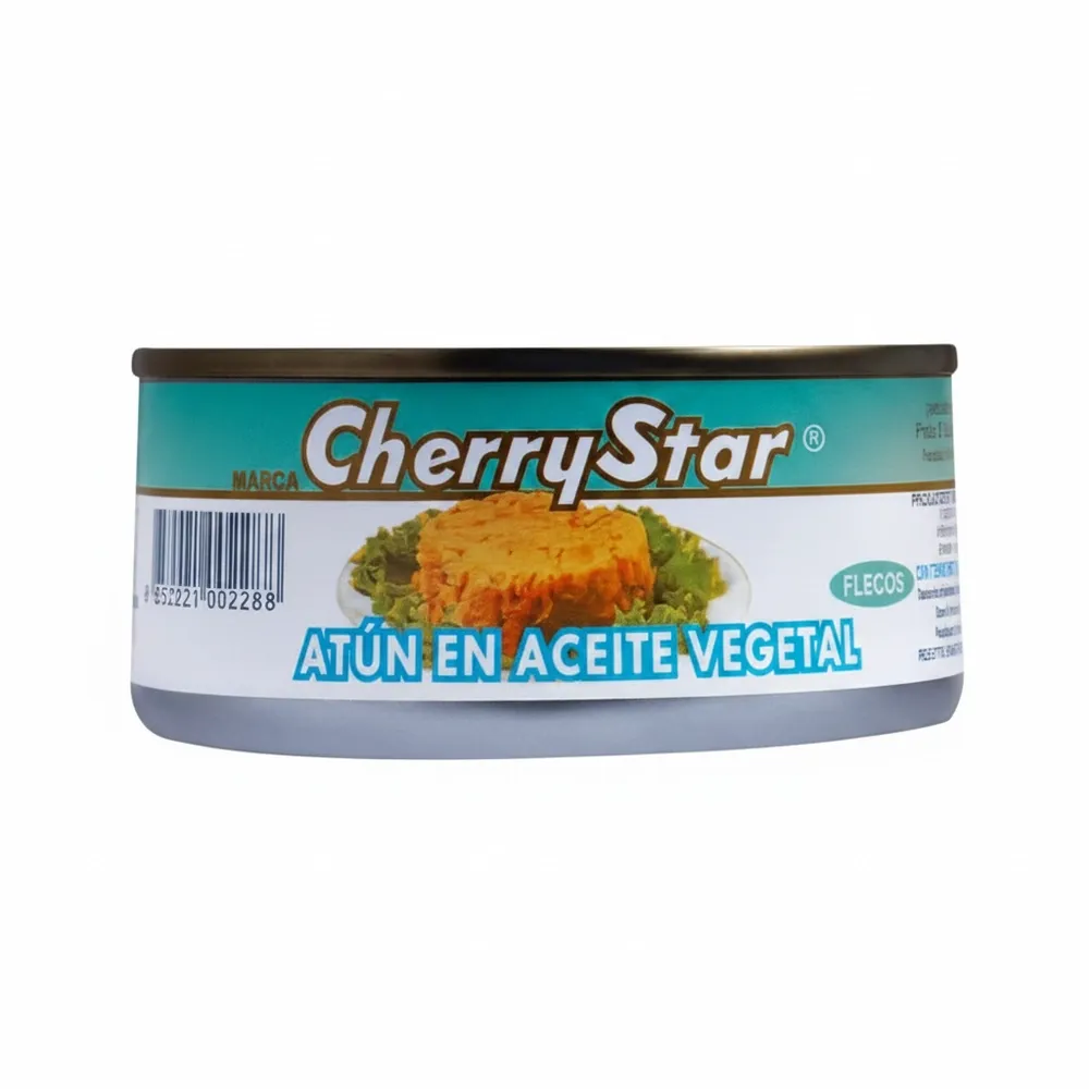 Atun Trozos Aceite Cherry Star 3.3 Oz