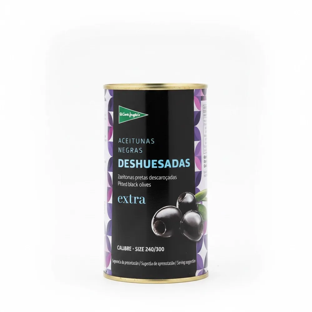 Aceitunas Negas Deshuesadas El Corte Ingles 150G