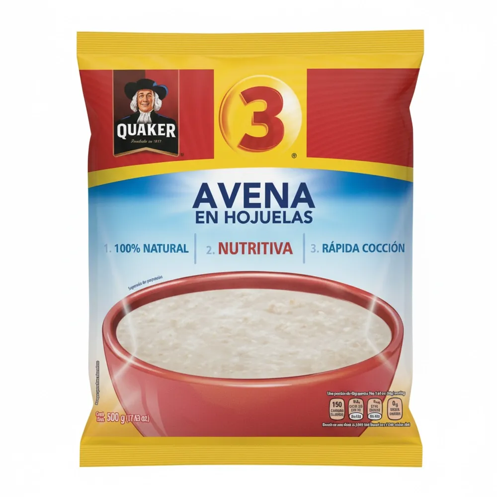 Avena Quaker Hojuelas 3 500 Gr