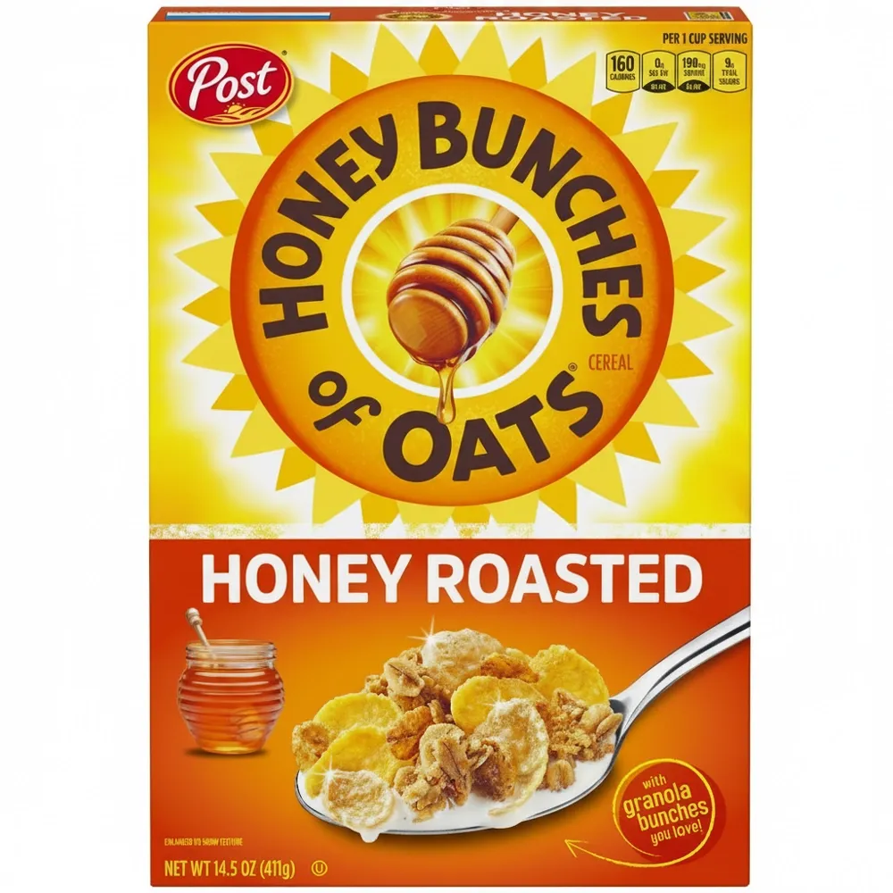 Cereal Honey Roast Post 14.5 Oz