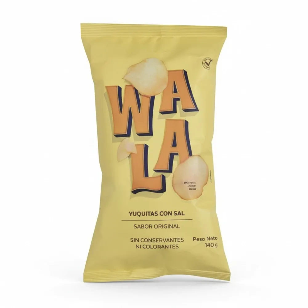 Yuquitas Con Sal Wala  140G