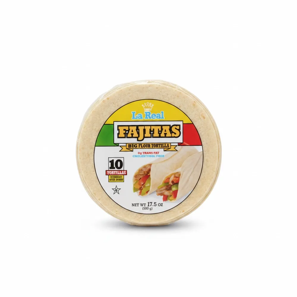 Fajitas Grande La Real Tortilla 500 G