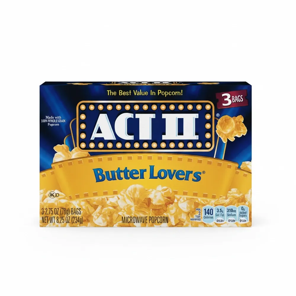 Palomitas De Maiz Act Ii Butter 3 Oz