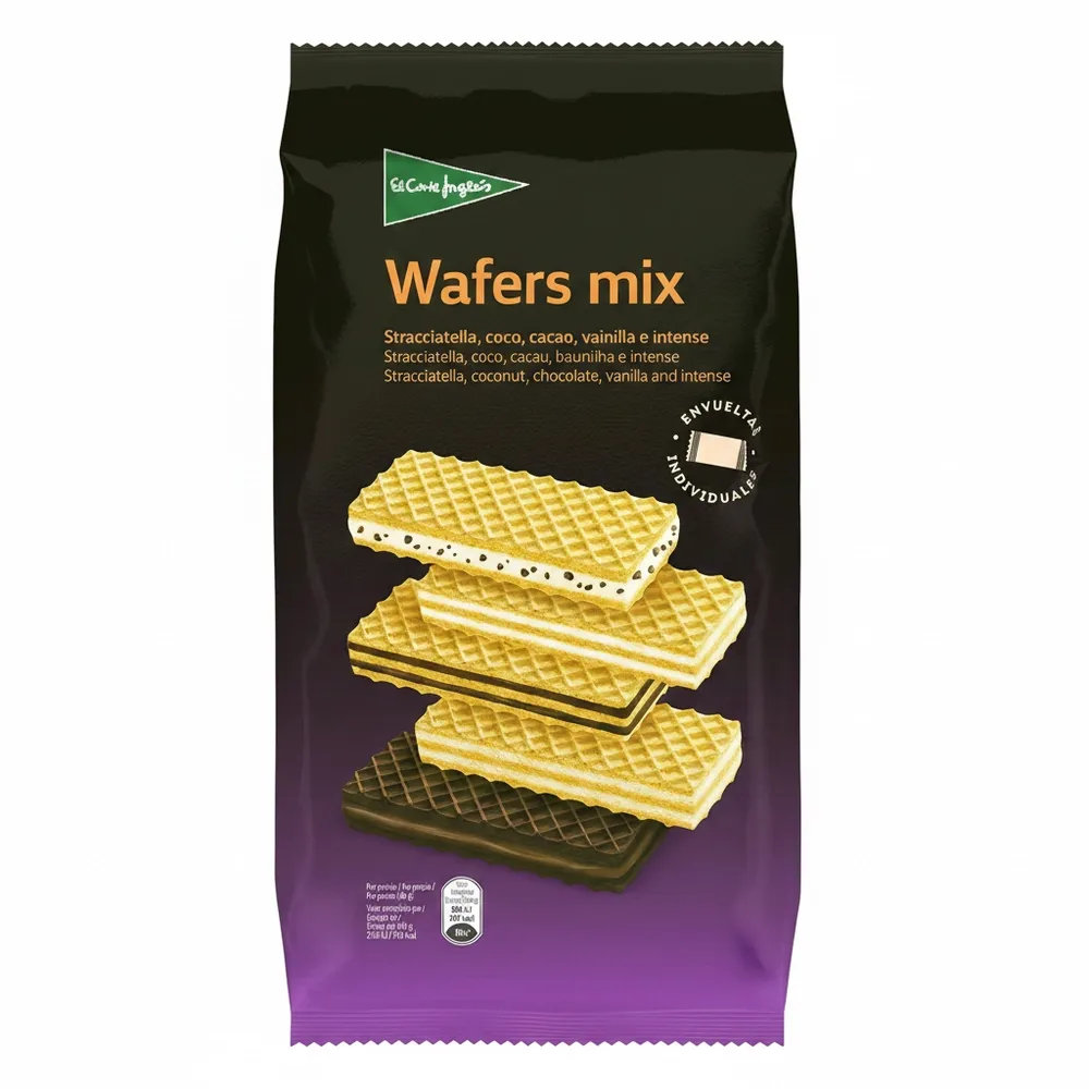 Galletas El Corte Ingles Wafers Mix 400G