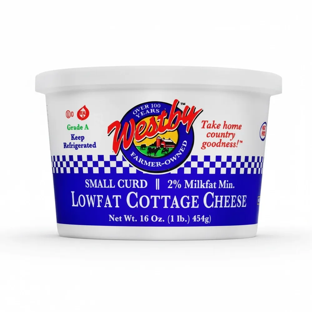 Queso Cottage Lowfat 2% Westby 16 Oz