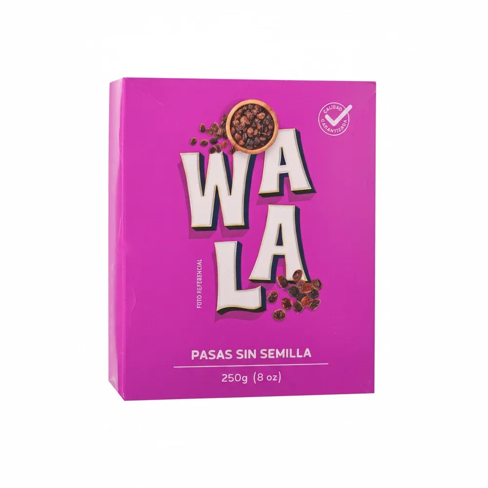Pasas Sin Semilla Wala  8 Oz