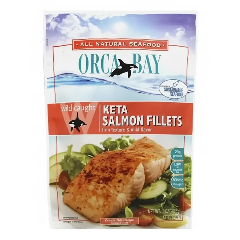 Filetes De Salmón Keta Orca Bay 10 Oz