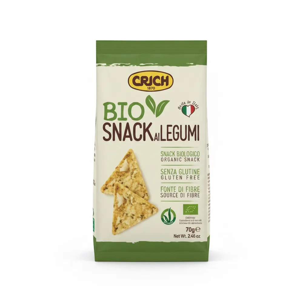 Galletas Bio Snack Cakes With Leguminous Crich 70 Gr