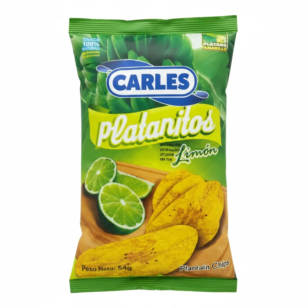 Platanitos Carles Con Limón 54 G