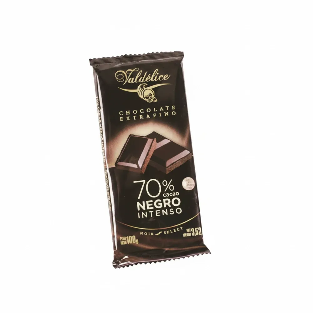 Tabla Chocolate Valdelice Negro 70% 100 Gr