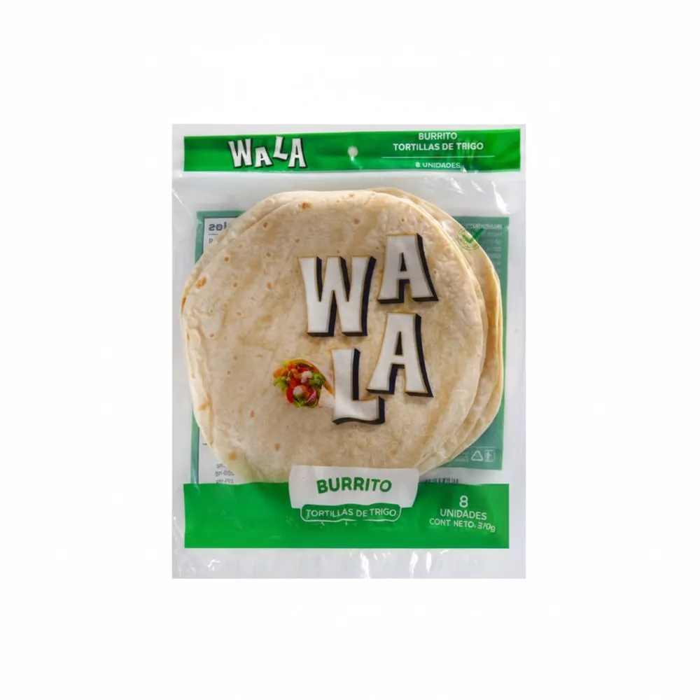 Tortilla De Trigo Burrito 5/1, Wala 356 G