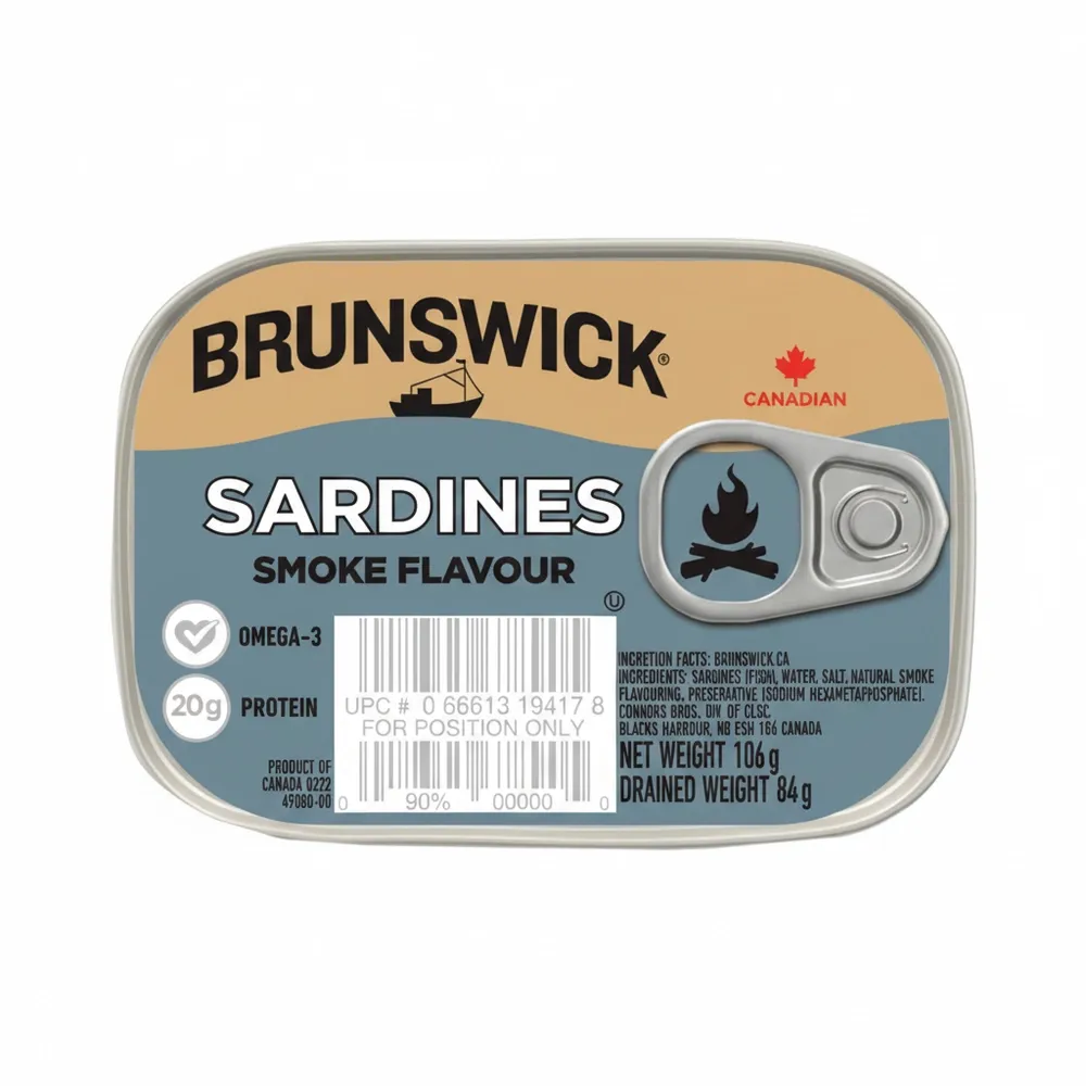 Sardinas Brunswick Sabor Ahumado