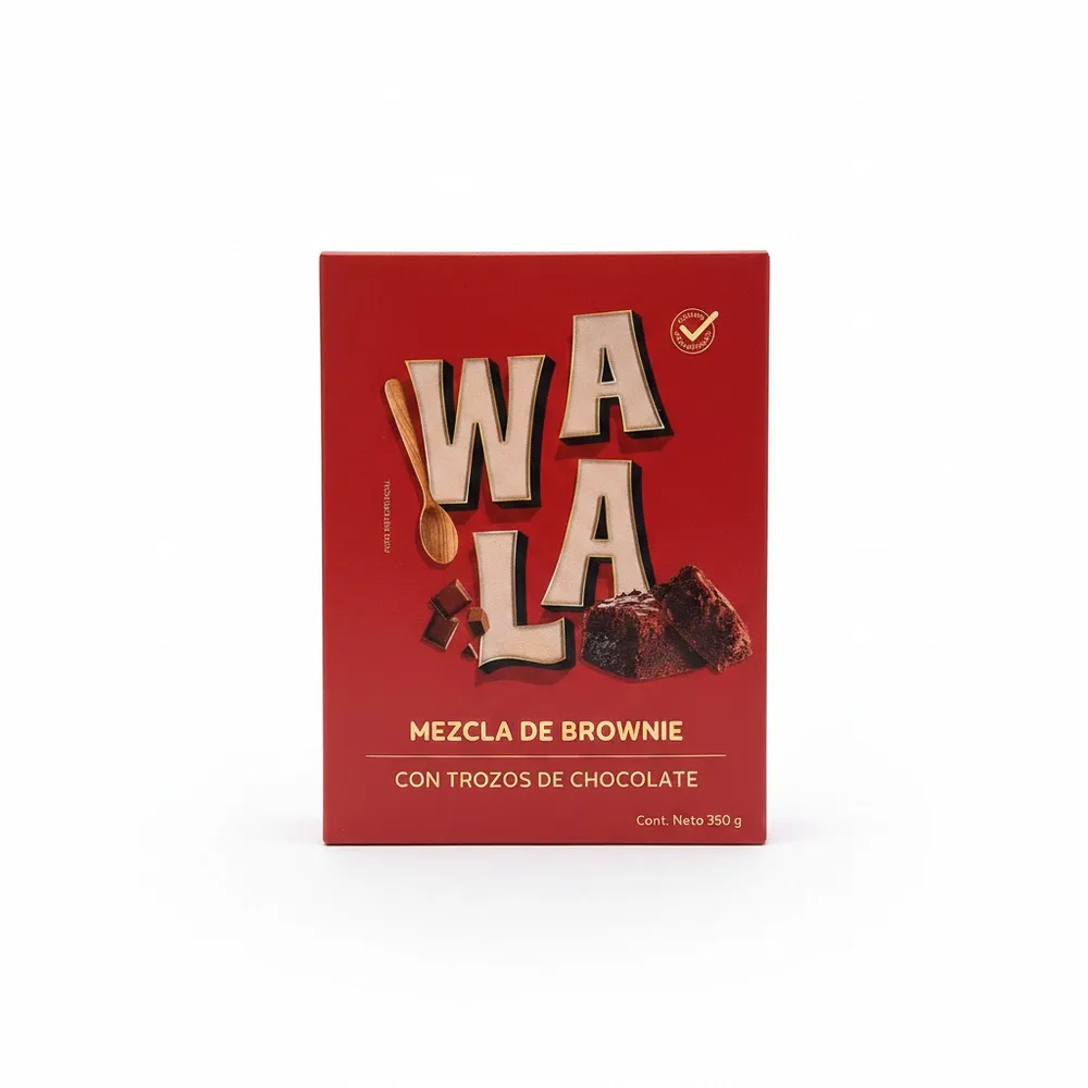 Mezcla De Brownie Wala 350Gr