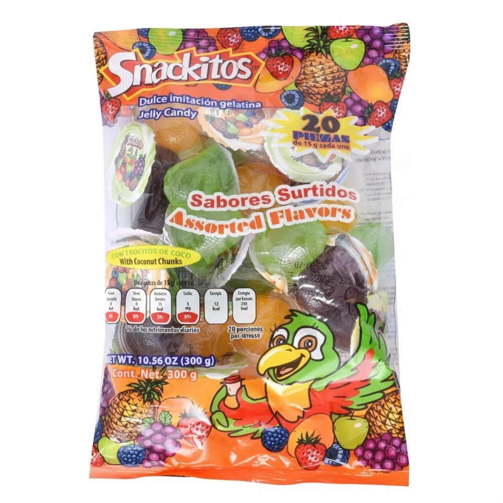 Mini Gelatinas Snackitos 300 Gr