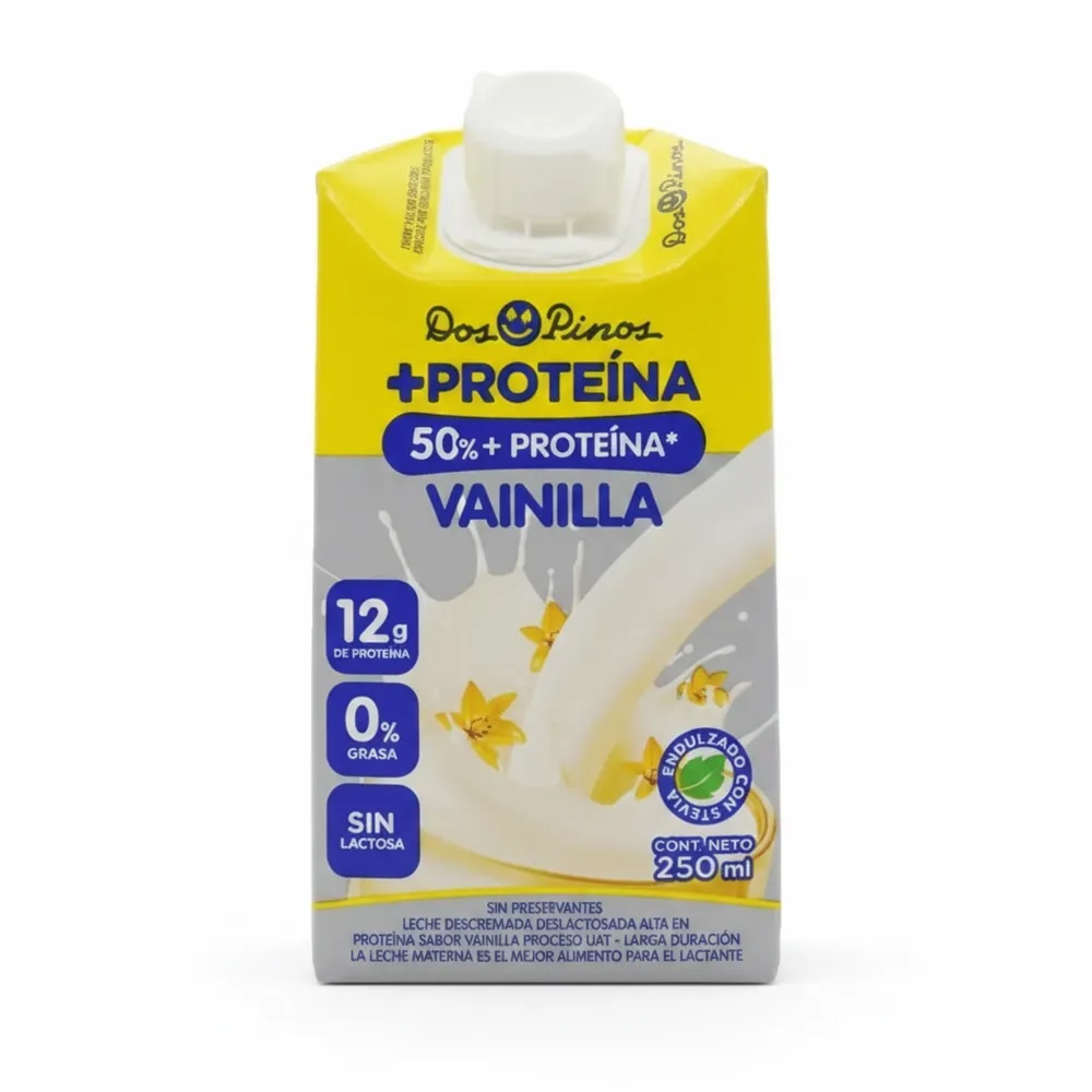 Leche Proteína Dos Pinos Vainilla 250 Mililitros
