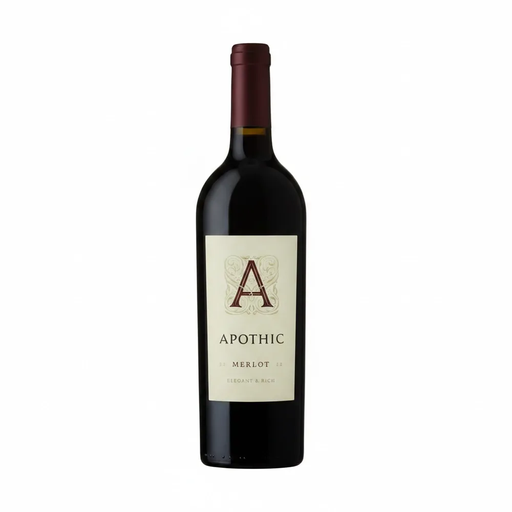 Vino Merlot Apothic  0.75 Lt