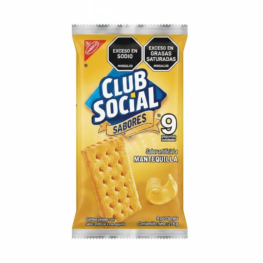 Galleta Mantequilla Club Social 24G