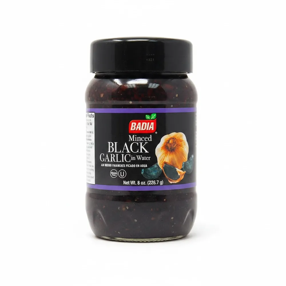 Ajo Negro Badia Picado En Agua