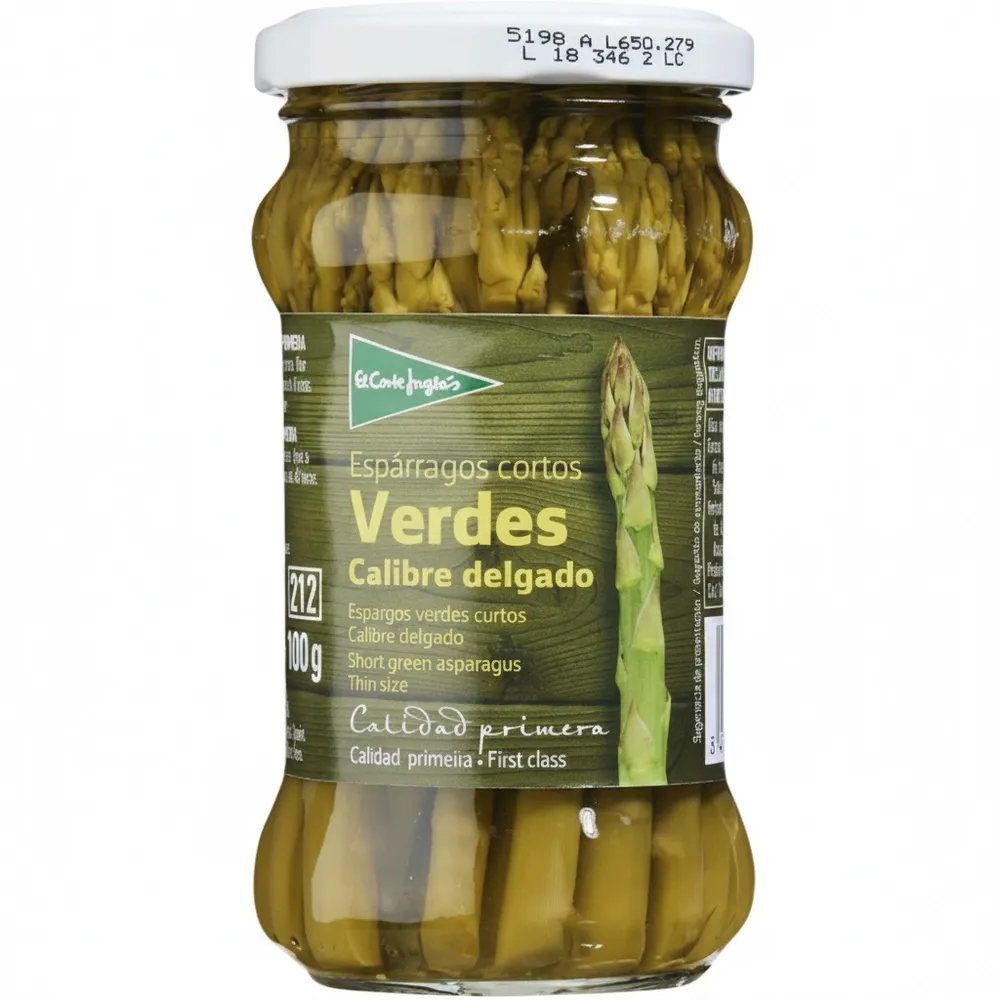 Esparragos Verdes El Corte Ingles Cortos 100G