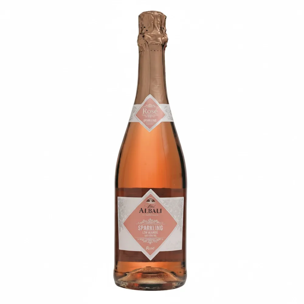Espumante Rosado Viña Albali Bajo Alcohol 75 Cl