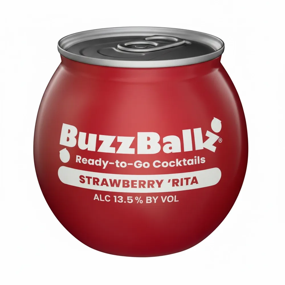 Coctel Strawbwrry Buzzballz 200 Ml